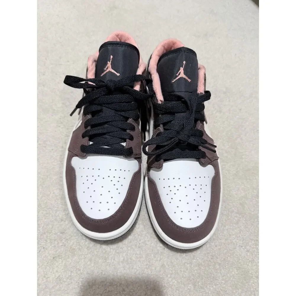 Nike Air Jordan 1 Low SE Mocha DC6991-200 Men’s Size US8 Brown/Pink/White